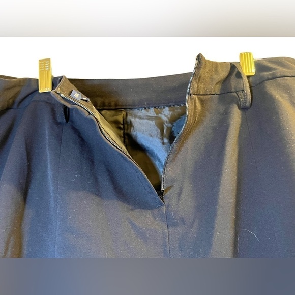 Sale Reitmans Women's Skirt Size 15 Black Knee Length Lined - Picture 11 of 14